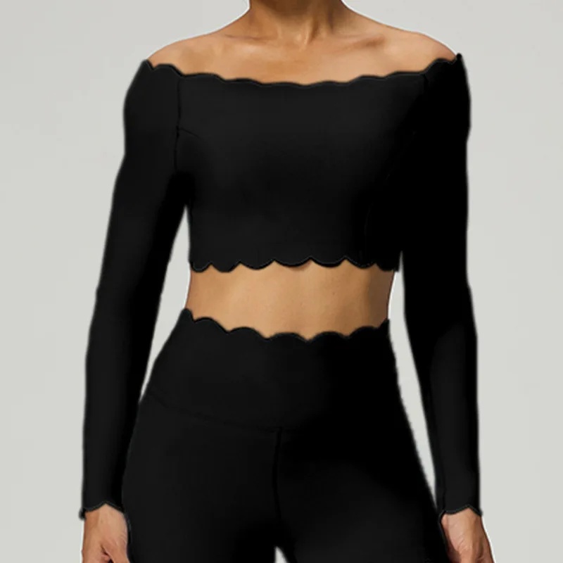 Top a Maniche Lunghe in Pizzo, - Pilates Yoga One recensione e prezzo