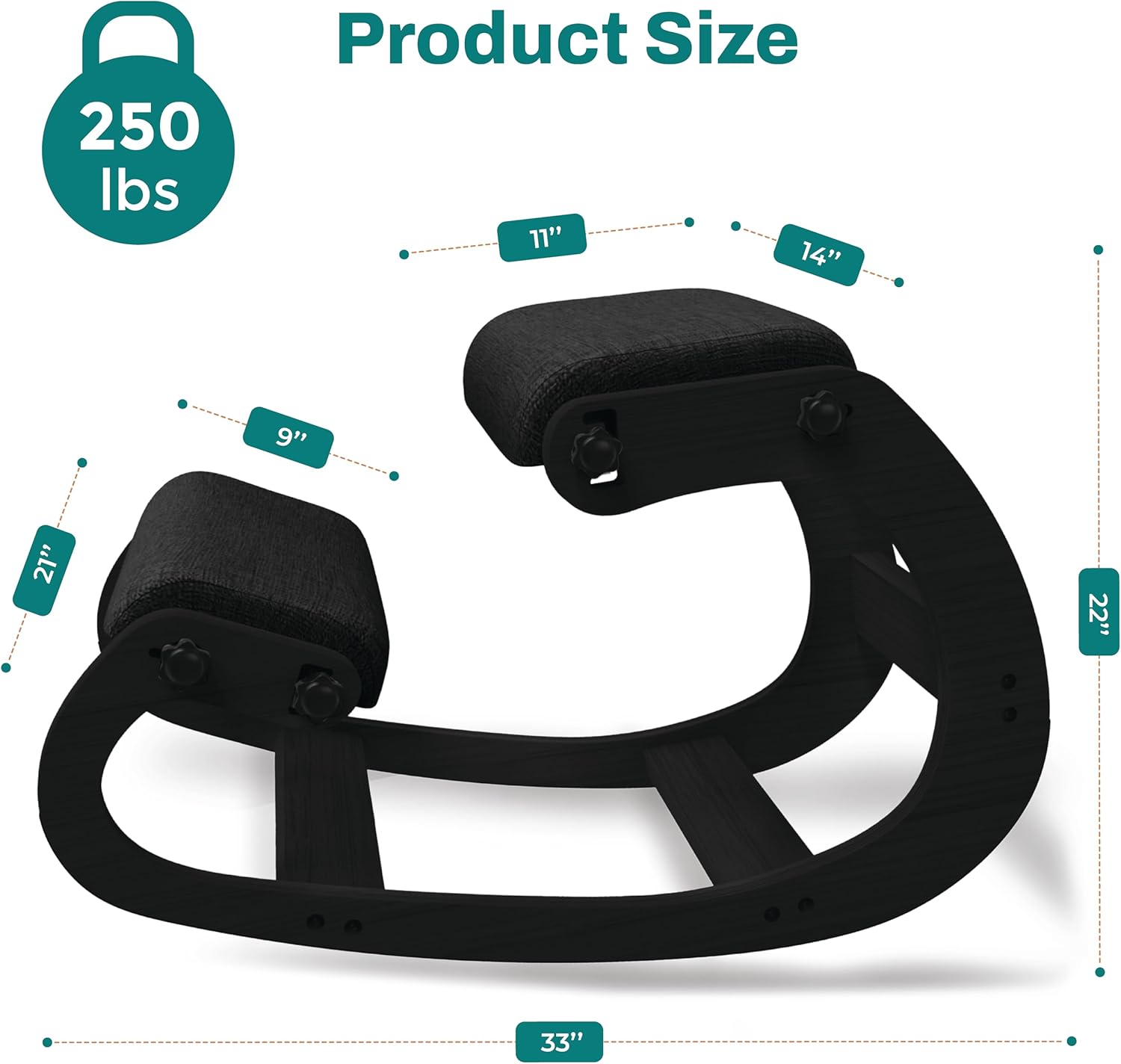 Sedia Ergonomica in Legno per  - Pilates & Yoga Vida recensione e prezzo